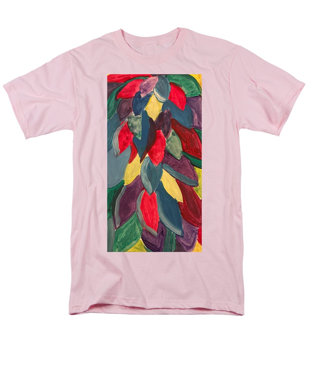 Colorful Leaves Watercolor - Men's T-Shirt (Regular Fit)