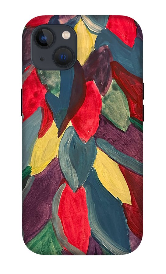 Colorful Leaves Watercolor - Phone Case