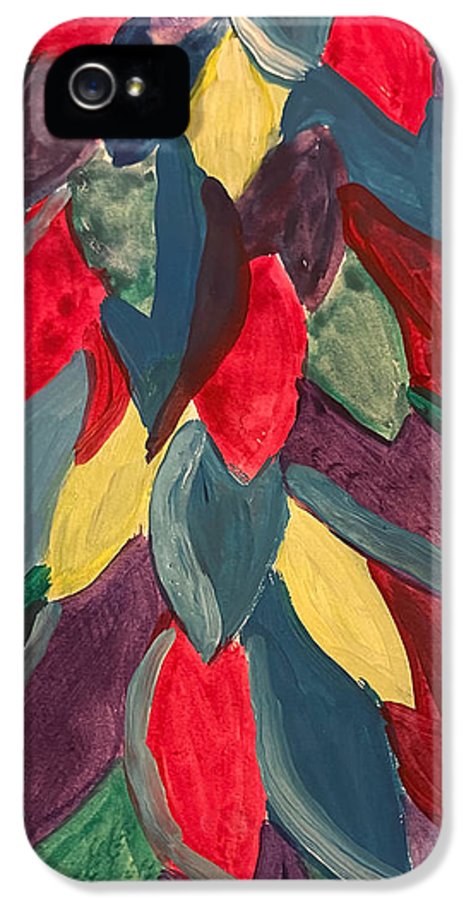 Colorful Leaves Watercolor - Phone Case