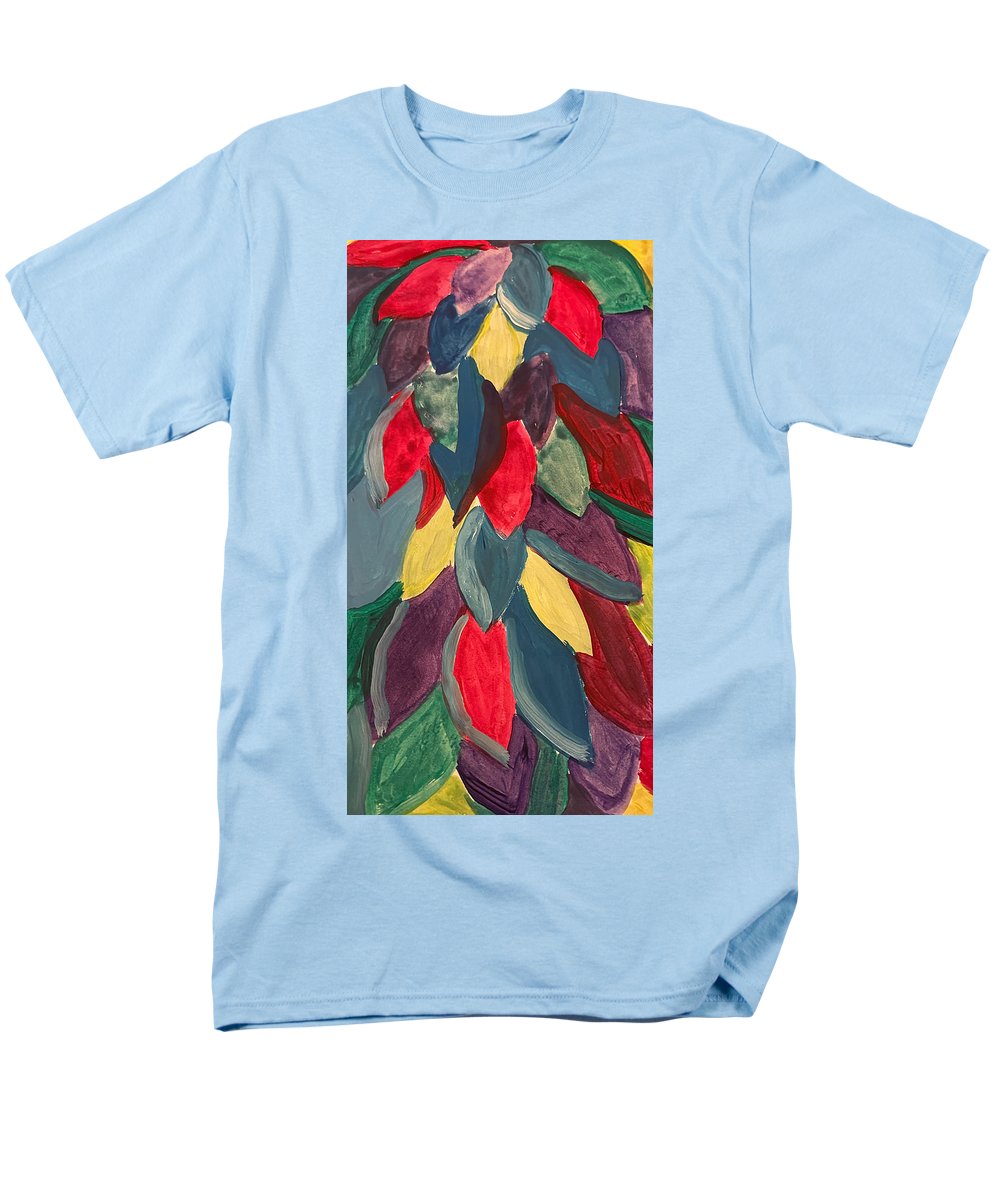 Colorful Leaves Watercolor - Men's T-Shirt (Regular Fit)