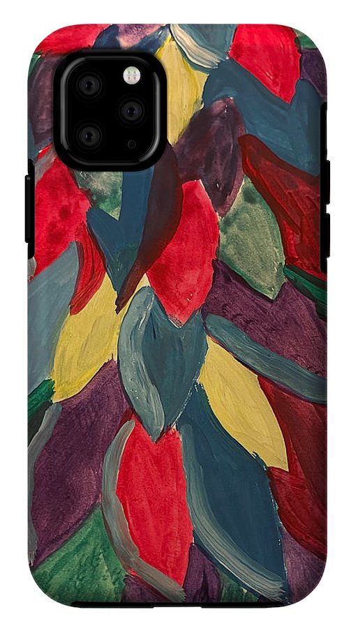 Colorful Leaves Watercolor - Phone Case