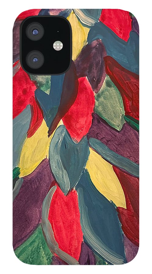 Colorful Leaves Watercolor - Phone Case