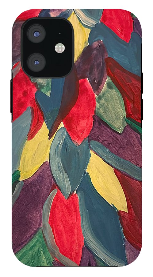 Colorful Leaves Watercolor - Phone Case