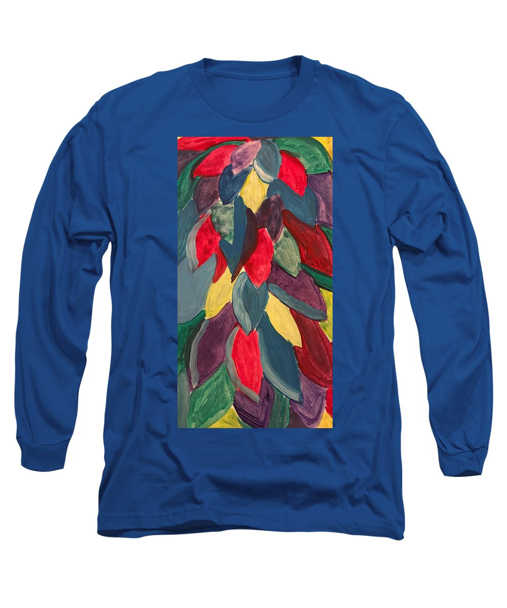 Colorful Leaves Watercolor - Long Sleeve T-Shirt