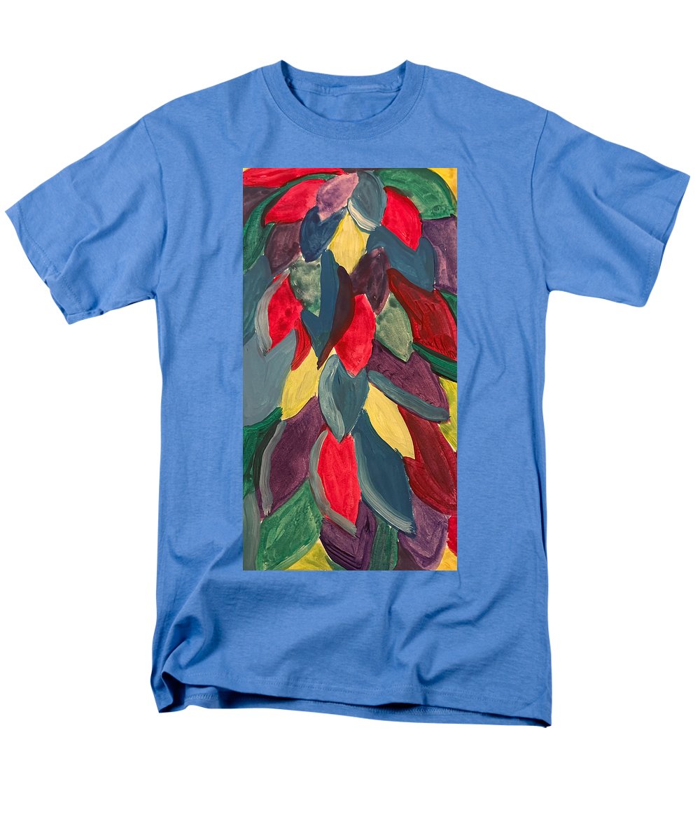 Colorful Leaves Watercolor - Men's T-Shirt (Regular Fit)