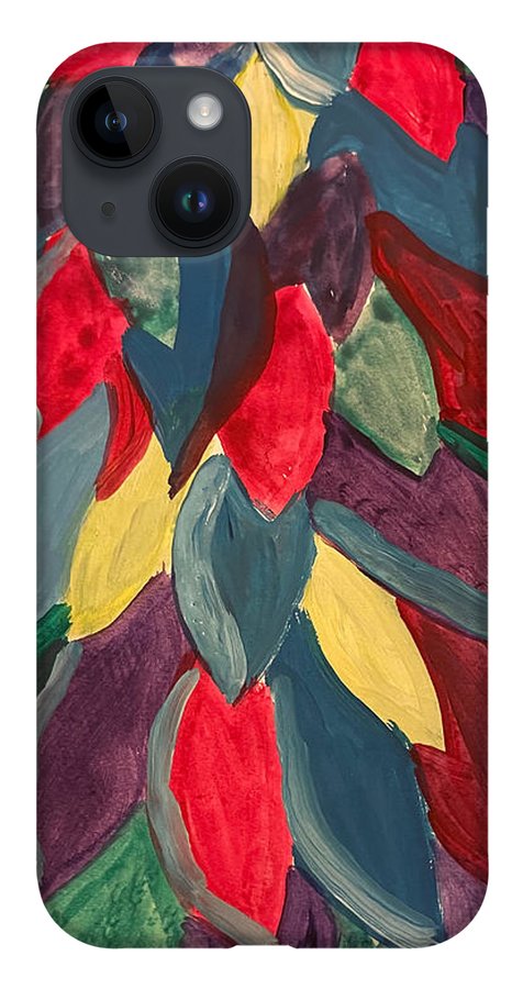 Colorful Leaves Watercolor - Phone Case