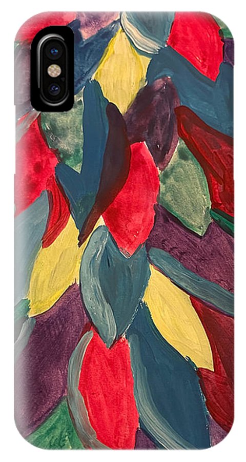 Colorful Leaves Watercolor - Phone Case
