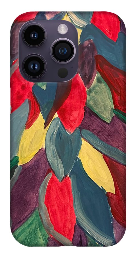 Colorful Leaves Watercolor - Phone Case