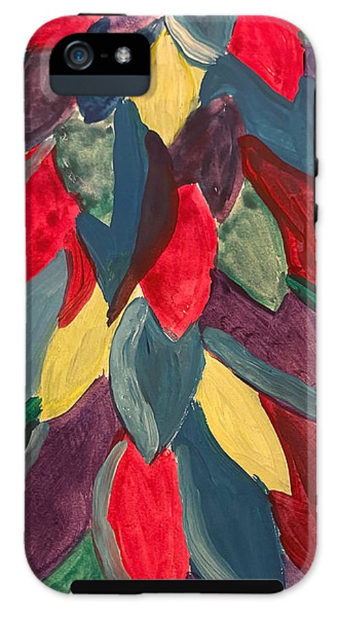 Colorful Leaves Watercolor - Phone Case