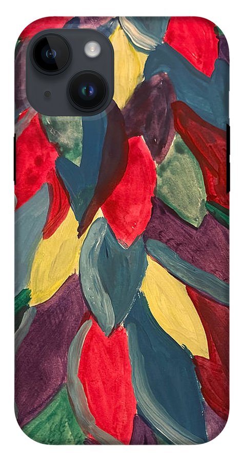 Colorful Leaves Watercolor - Phone Case