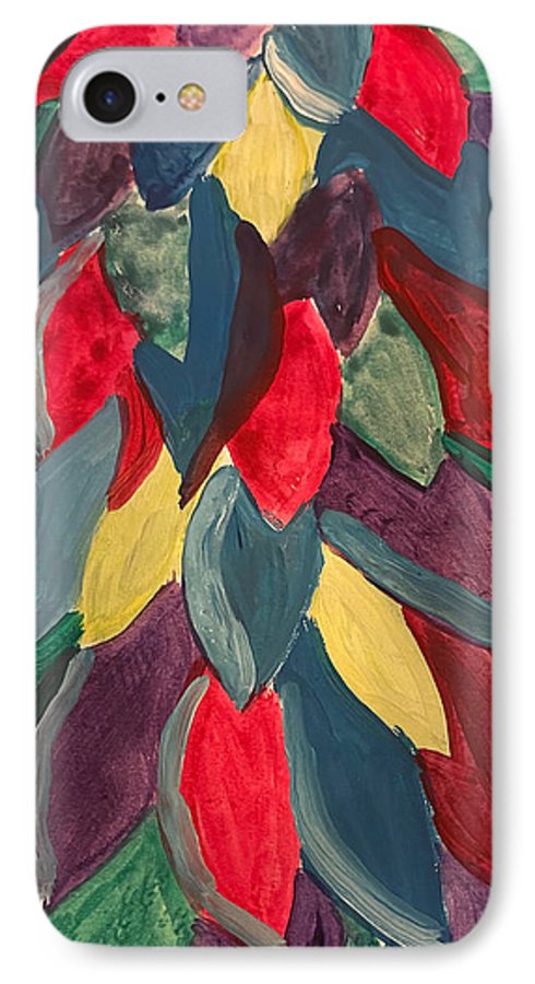 Colorful Leaves Watercolor - Phone Case