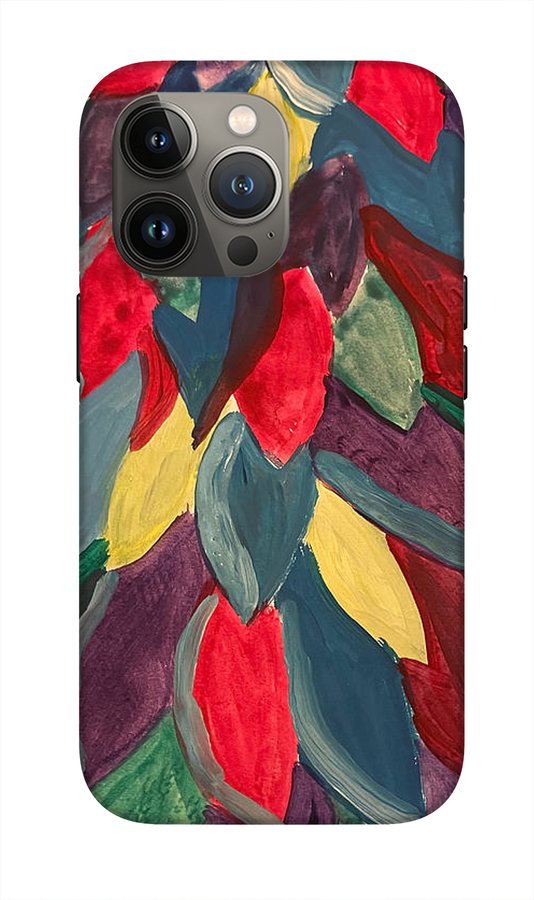Colorful Leaves Watercolor - Phone Case
