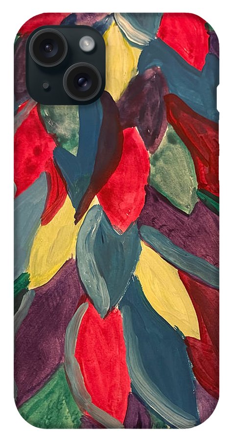 Colorful Leaves Watercolor - Phone Case