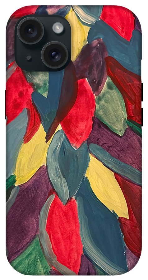 Colorful Leaves Watercolor - Phone Case