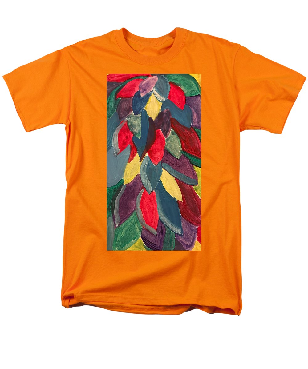 Colorful Leaves Watercolor - Men's T-Shirt (Regular Fit)