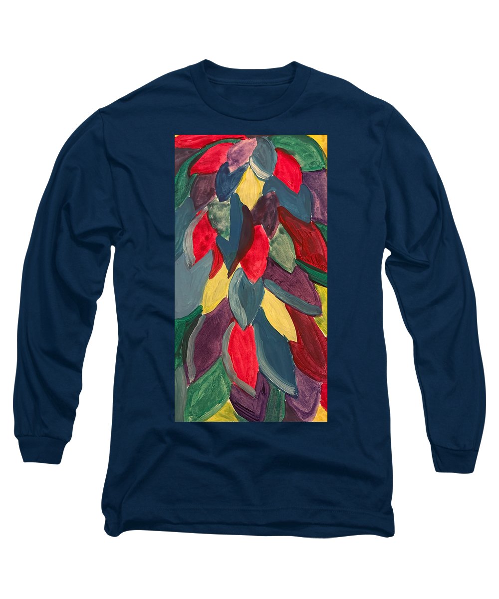 Colorful Leaves Watercolor - Long Sleeve T-Shirt