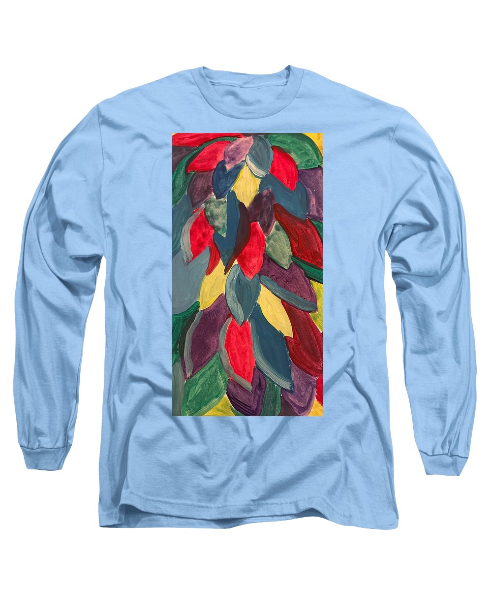 Colorful Leaves Watercolor - Long Sleeve T-Shirt