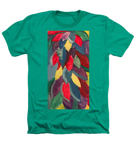 Colorful Leaves Watercolor - Heathers T-Shirt