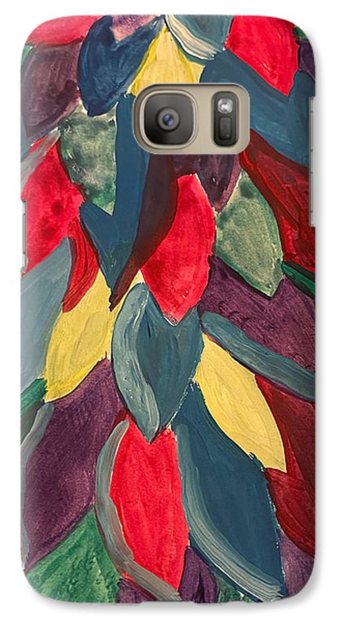 Colorful Leaves Watercolor - Phone Case