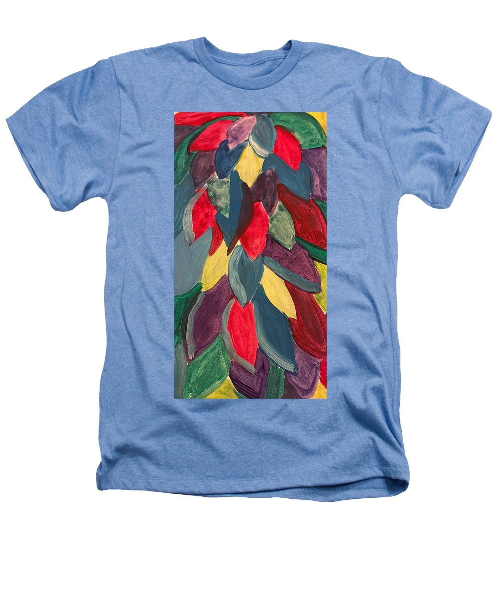 Colorful Leaves Watercolor - Heathers T-Shirt