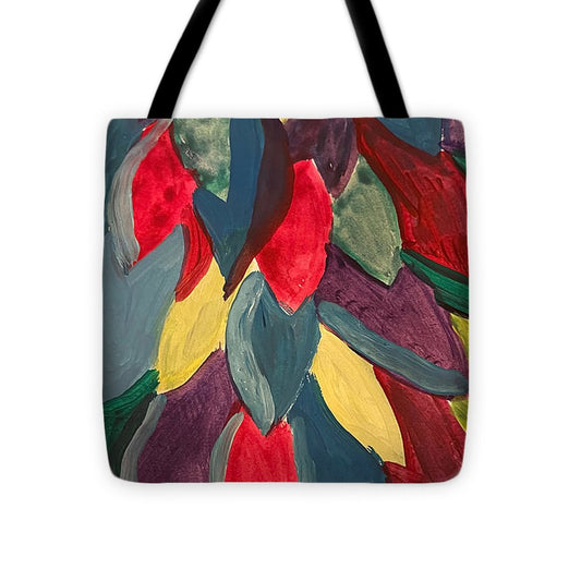 Colorful Leaves Watercolor - Tote Bag