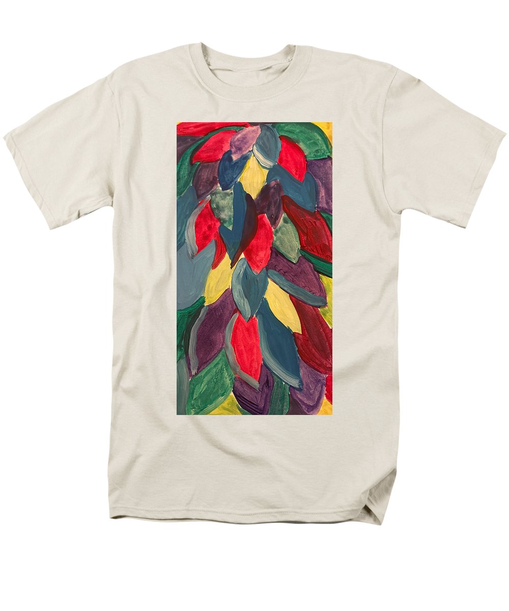 Colorful Leaves Watercolor - Men's T-Shirt (Regular Fit)