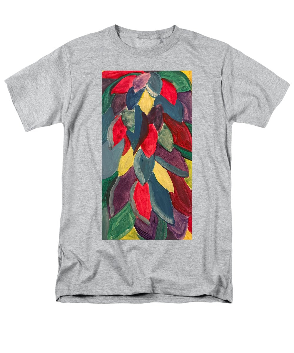 Colorful Leaves Watercolor - Men's T-Shirt (Regular Fit)