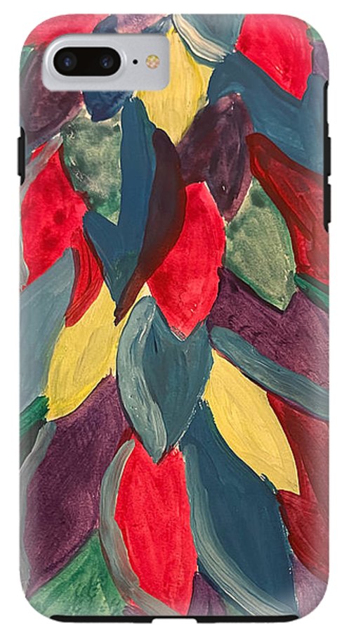 Colorful Leaves Watercolor - Phone Case