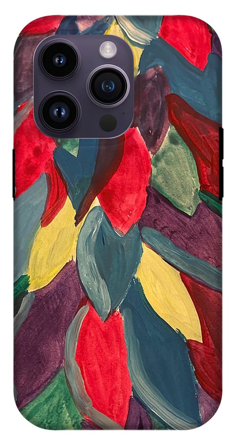 Colorful Leaves Watercolor - Phone Case