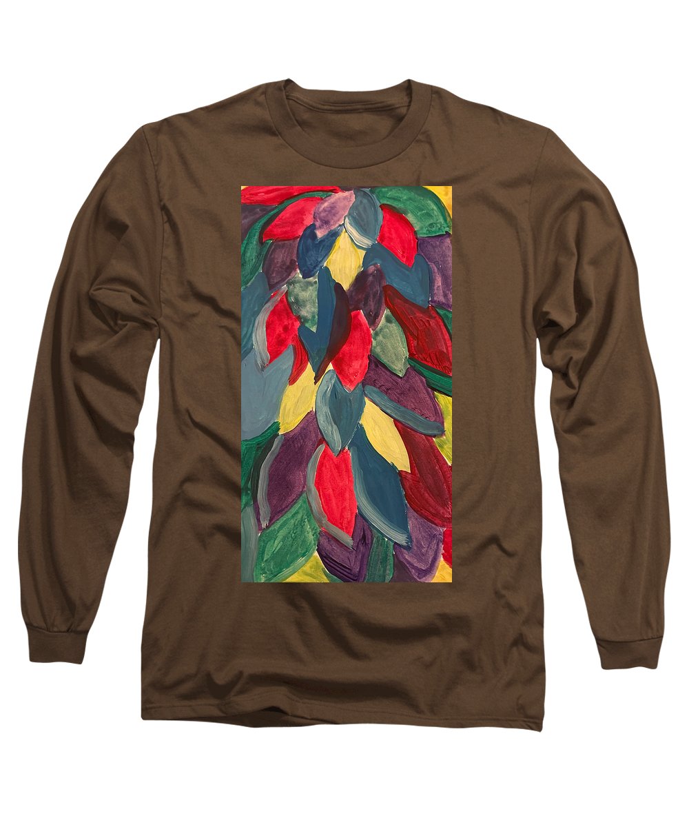 Colorful Leaves Watercolor - Long Sleeve T-Shirt