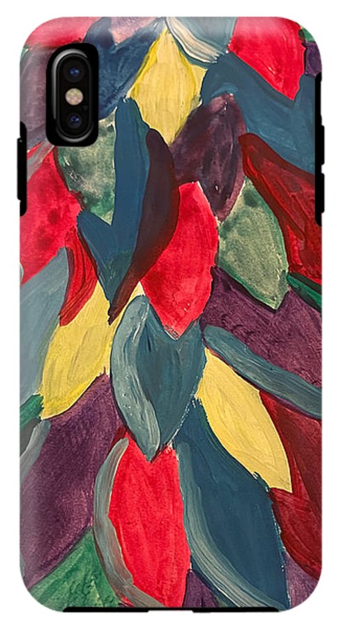 Colorful Leaves Watercolor - Phone Case