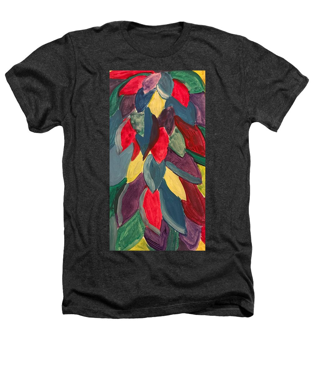 Colorful Leaves Watercolor - Heathers T-Shirt