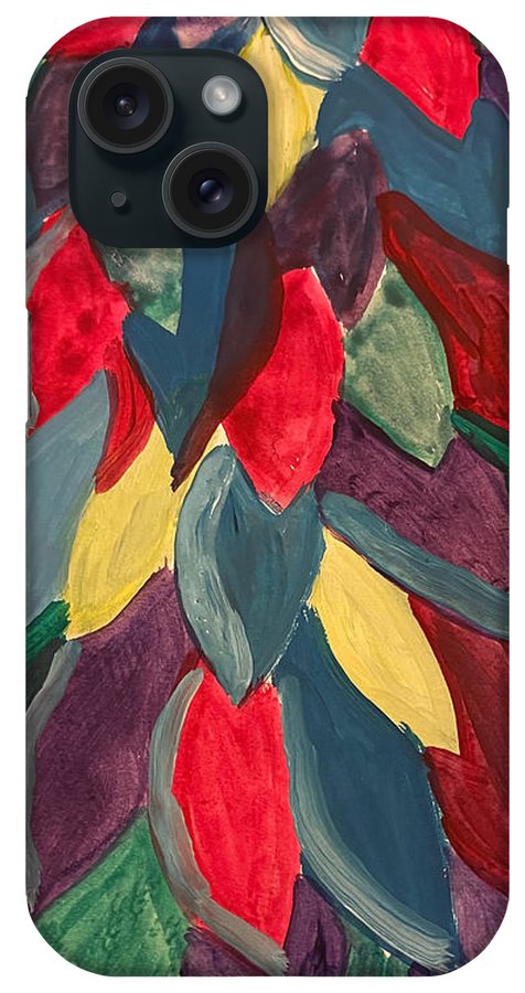 Colorful Leaves Watercolor - Phone Case