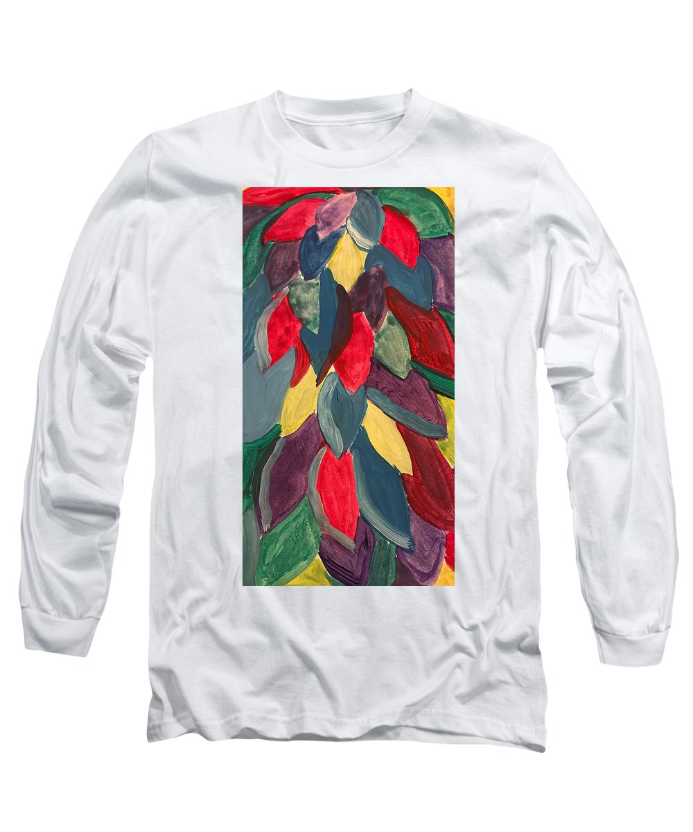 Colorful Leaves Watercolor - Long Sleeve T-Shirt