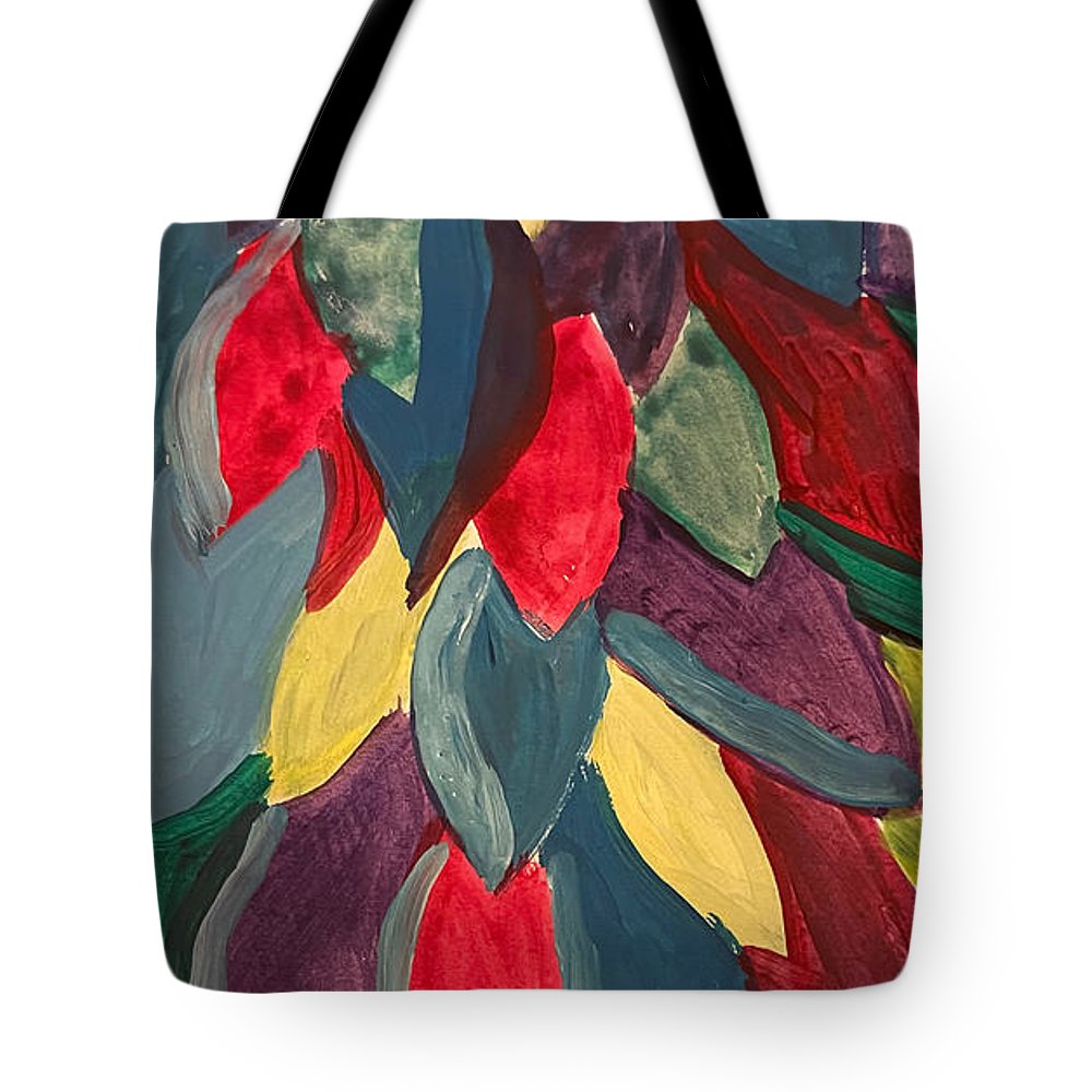 Colorful Leaves Watercolor - Tote Bag