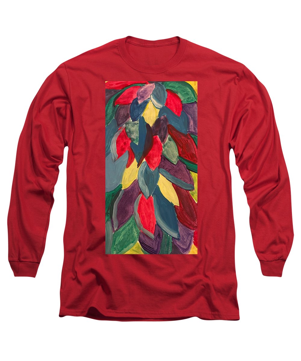 Colorful Leaves Watercolor - Long Sleeve T-Shirt