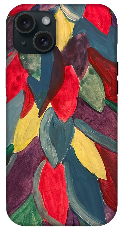 Colorful Leaves Watercolor - Phone Case