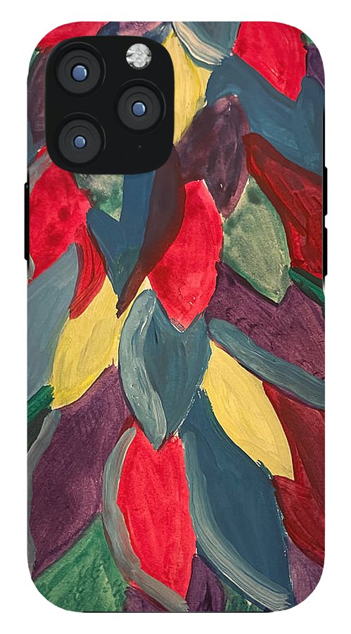 Colorful Leaves Watercolor - Phone Case