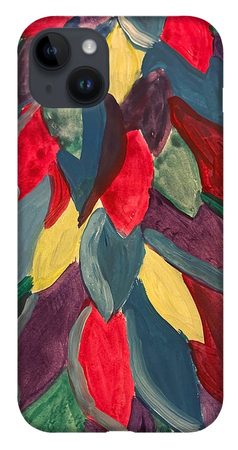 Colorful Leaves Watercolor - Phone Case