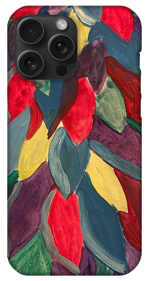 Colorful Leaves Watercolor - Phone Case