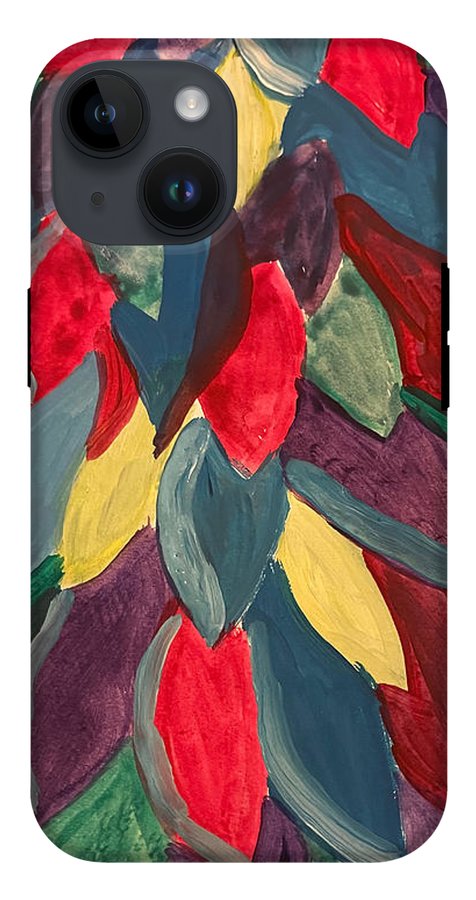 Colorful Leaves Watercolor - Phone Case