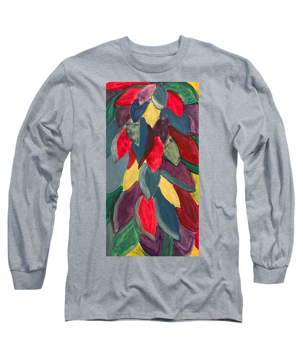 Colorful Leaves Watercolor - Long Sleeve T-Shirt