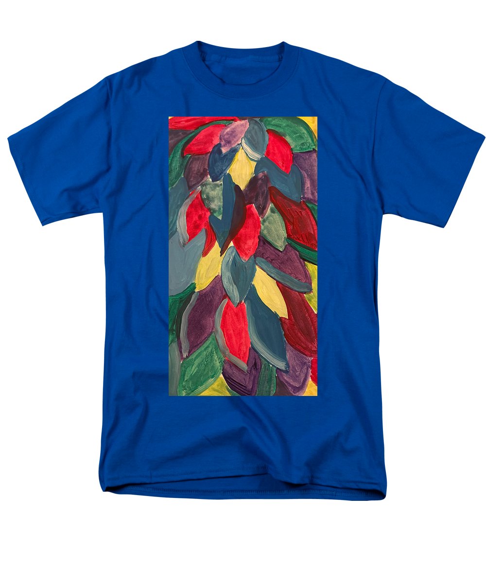 Colorful Leaves Watercolor - Men's T-Shirt (Regular Fit)