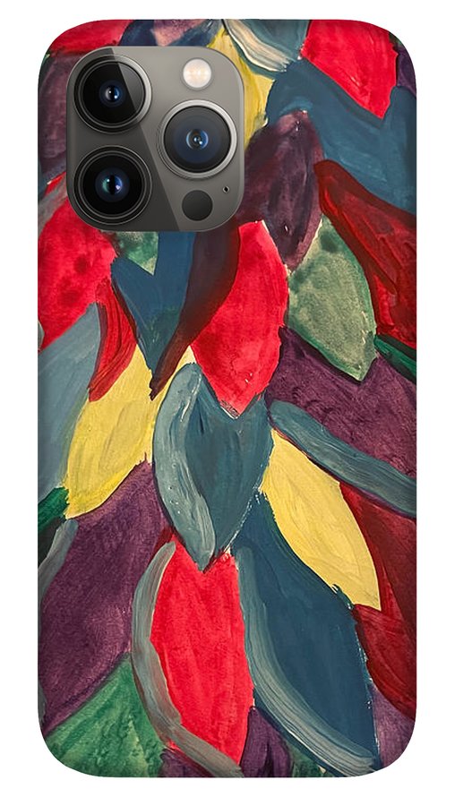 Colorful Leaves Watercolor - Phone Case