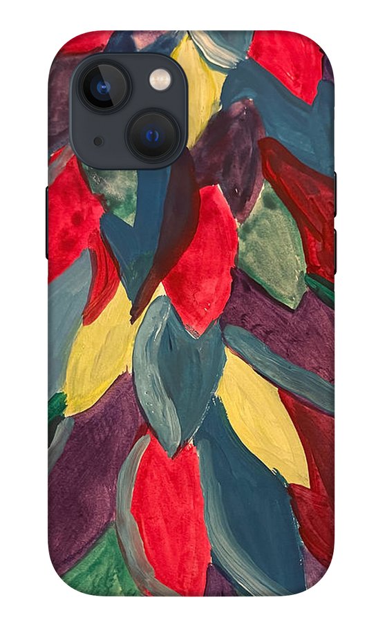 Colorful Leaves Watercolor - Phone Case