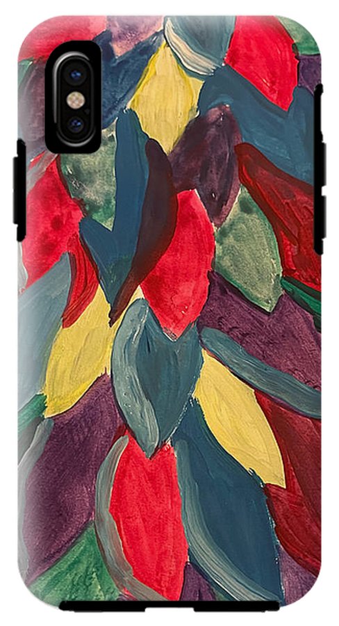 Colorful Leaves Watercolor - Phone Case