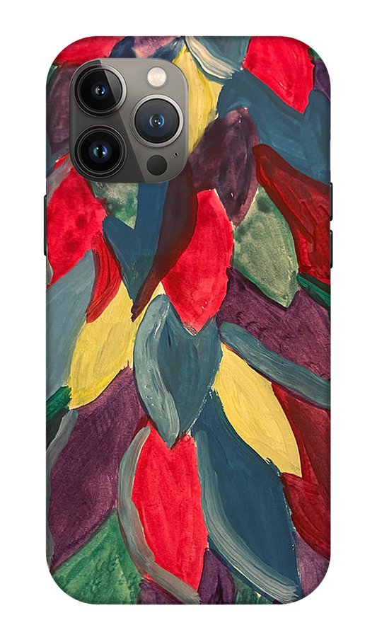 Colorful Leaves Watercolor - Phone Case
