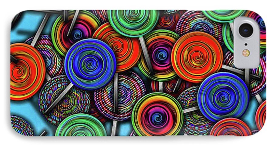 Colorful Lolipops - Phone Case
