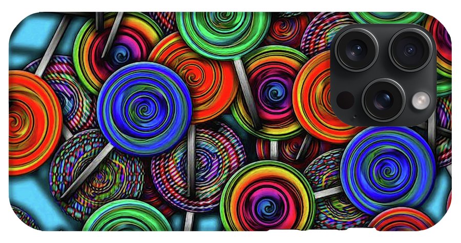 Colorful Lolipops - Phone Case
