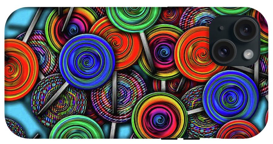 Colorful Lolipops - Phone Case